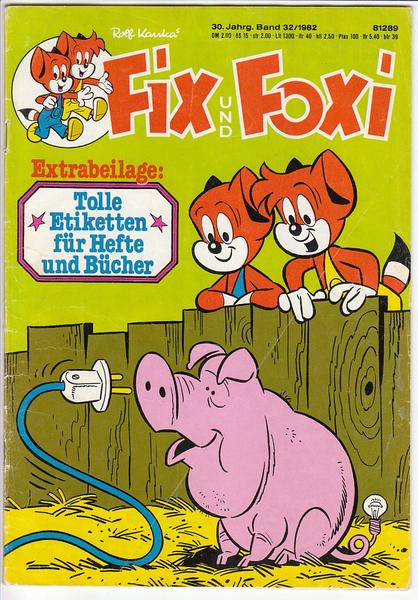Fix und Foxi: 30. Jahrgang - Nr. 32