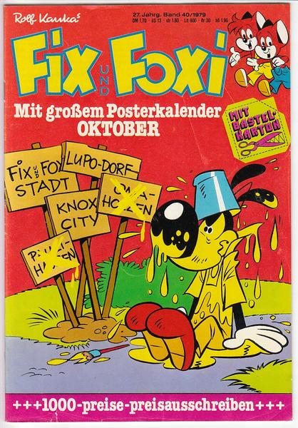 Fix und Foxi: 27. Jahrgang - Nr. 40