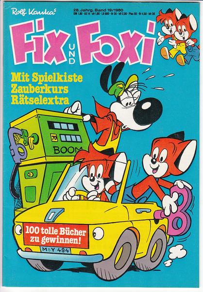 Fix und Foxi: 28. Jahrgang - Nr. 19