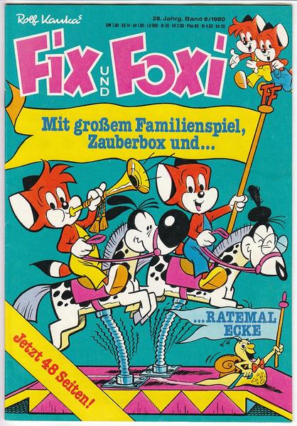 Fix und Foxi: 28. Jahrgang - Nr. 6