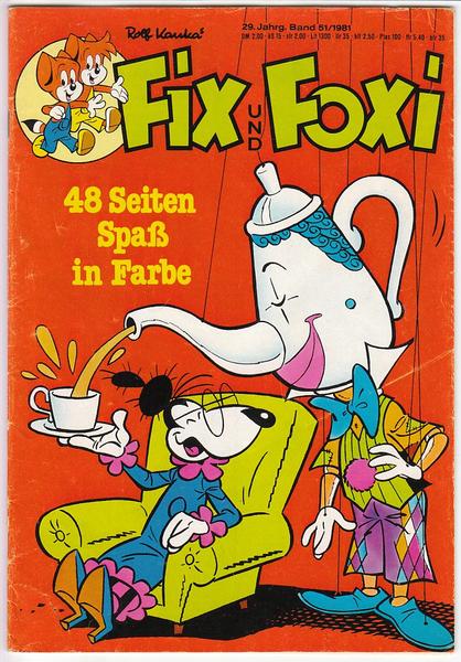 Fix und Foxi: 29. Jahrgang - Nr. 51