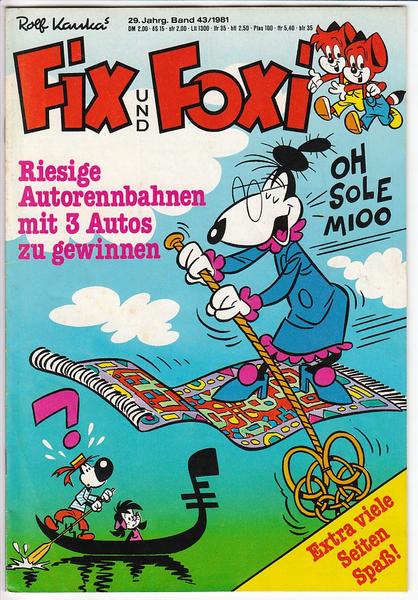 Fix und Foxi: 29. Jahrgang - Nr. 43
