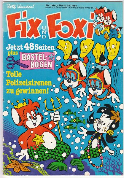 Fix und Foxi: 29. Jahrgang - Nr. 29