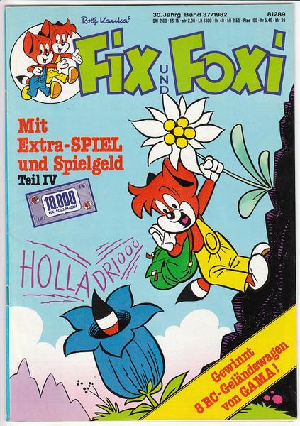 Fix und Foxi: 30. Jahrgang - Nr. 37