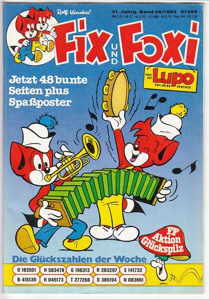 Fix und Foxi: 31. Jahrgang - Nr. 36