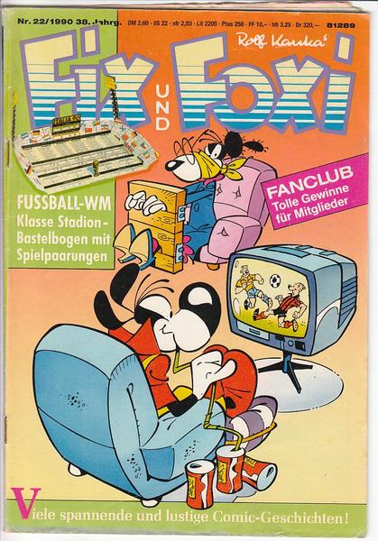 Fix und Foxi: 38. Jahrgang - Nr. 22