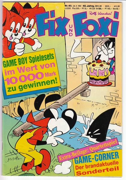 Fix und Foxi: 40. Jahrgang - Nr. 40