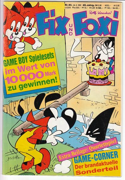 Fix und Foxi: 40. Jahrgang - Nr. 40