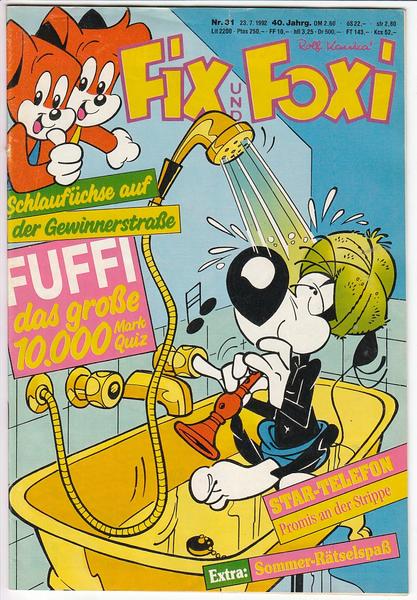 Fix und Foxi: 40. Jahrgang - Nr. 31