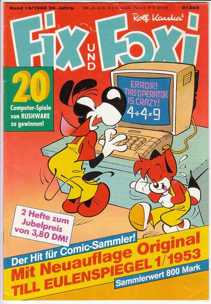 Fix und Foxi: 36. Jahrgang - Nr. 19
