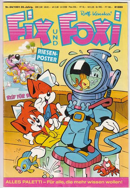 Fix und Foxi: 39. Jahrgang - Nr. 24