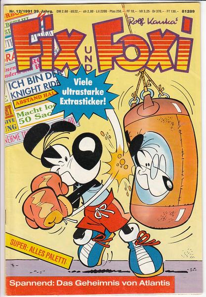 Fix und Foxi: 39. Jahrgang - Nr. 12