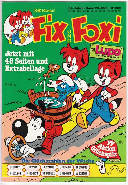 Fix und Foxi: 31. Jahrgang - Nr. 29