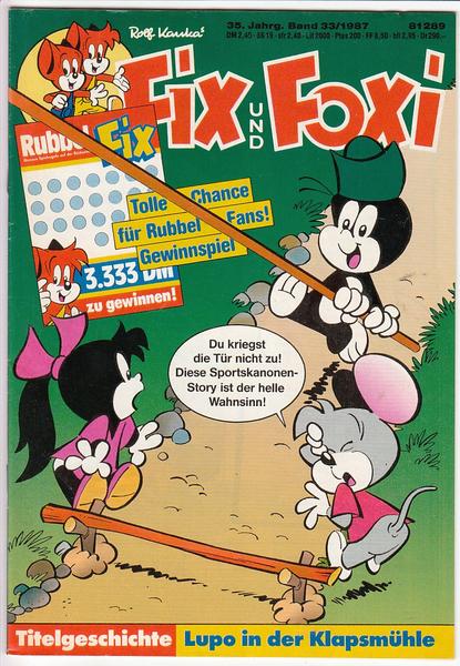 Fix und Foxi: 35. Jahrgang - Nr. 33