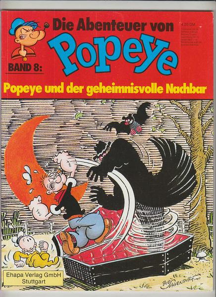 Die Abenteuer von Popeye 8: Popeye und der geheimnisvolle Nachbar