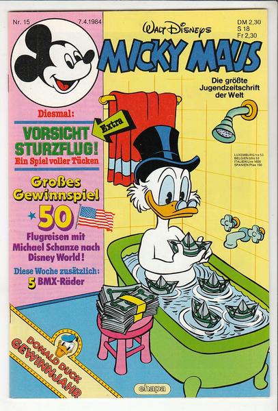 Micky Maus 1984: Nr. 15: