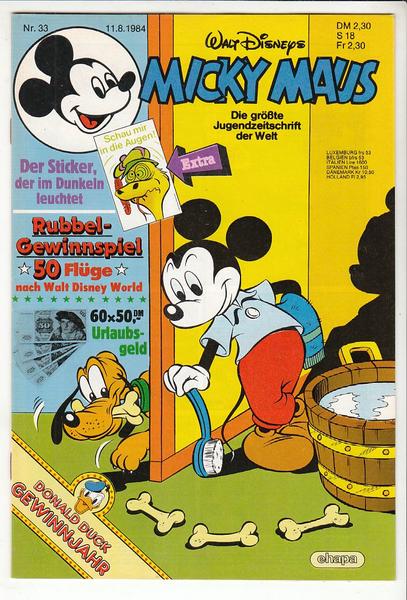 Micky Maus 1984: Nr. 33: