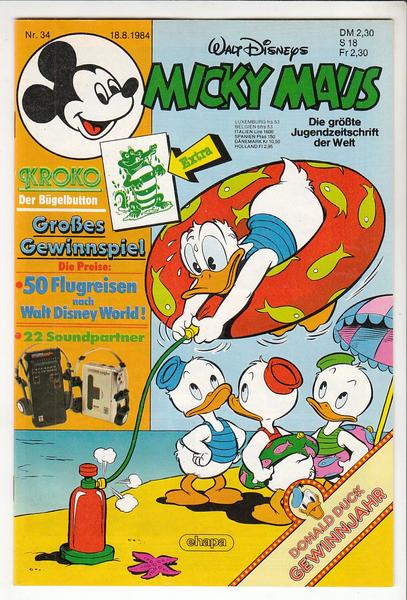 Micky Maus 1984: Nr. 34:
