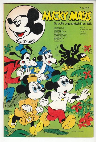 Micky Maus 1974: Nr. 5: