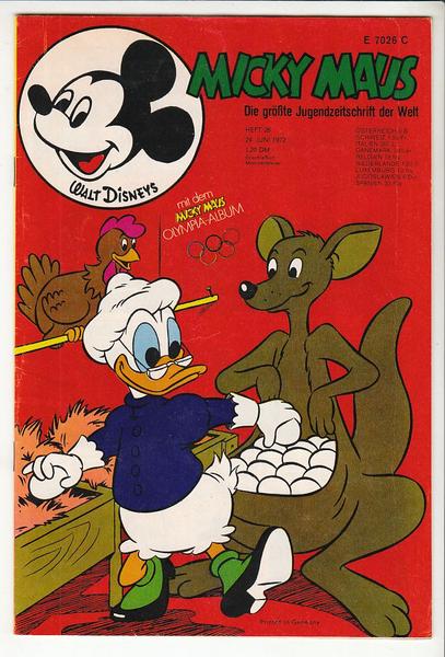 Micky Maus 1972: Nr. 26: