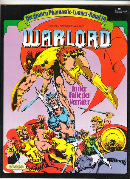 Die großen Phantastic-Comics 19: Warlord: In der Falle der Verräter