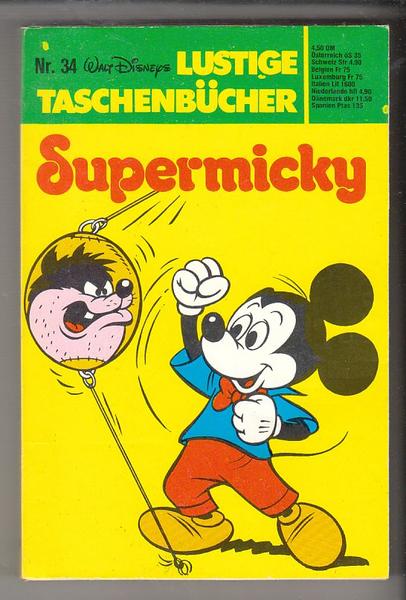 Walt Disneys Lustige Taschenbücher 34: Supermicky (höhere Auflagen) (LTB)