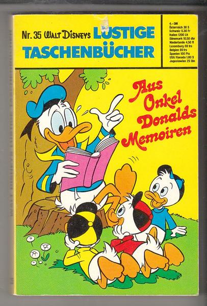 Walt Disneys Lustige Taschenbücher 35: Aus Onkel Donalds Memoiren (1. Auflage) (LTB)