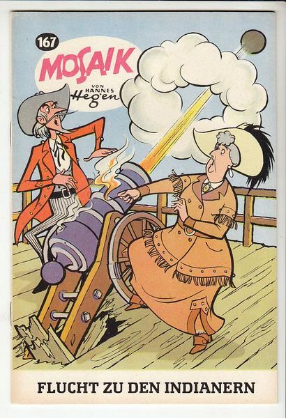 Mosaik 167: Flucht zu den Indianern