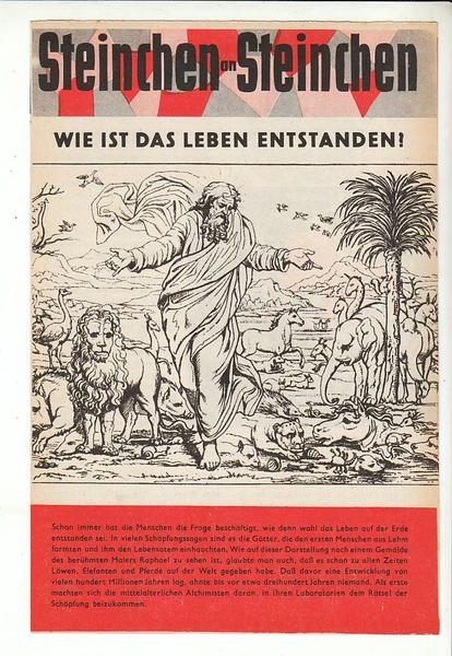 Mosaik 52: Die Entdeckung des Algensees (März 1961)