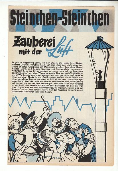 Mosaik 54: In des Harzes finstren Gründen (Mai 1961)