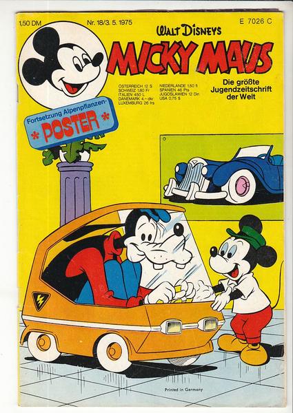 Micky Maus 1975: Nr. 18: