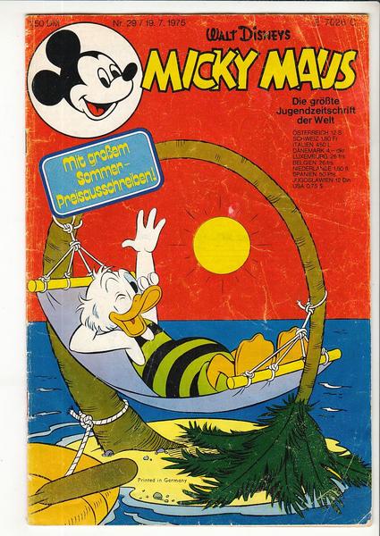 Micky Maus 1975: Nr. 29: