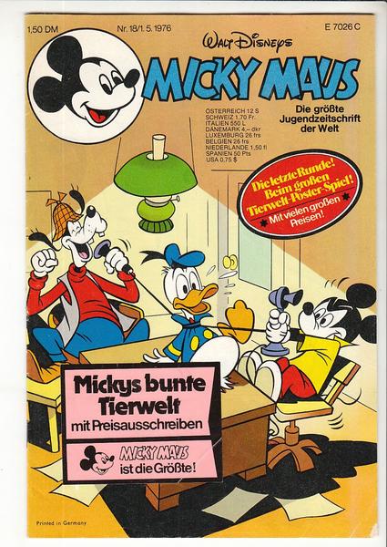 Micky Maus 1976: Nr. 18: