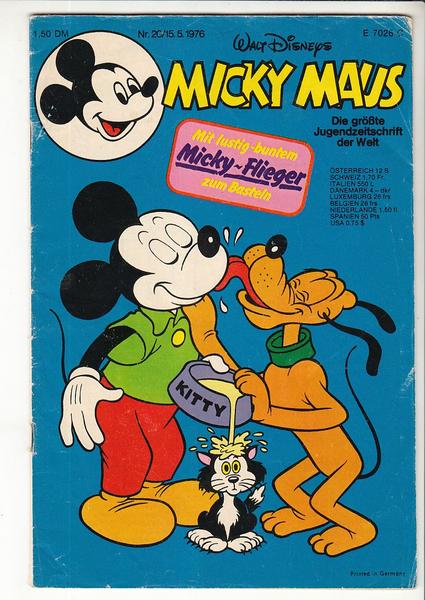 Micky Maus 1976: Nr. 20: