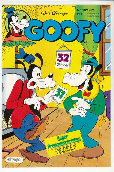 Goofy Magazin 1982: Nr. 10: