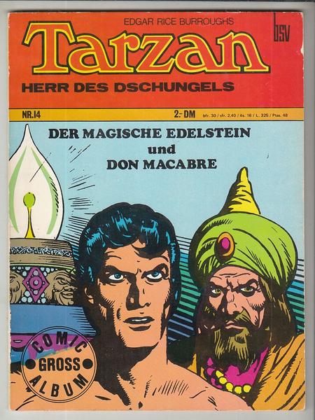 Tarzan - Comic Gross Album 14: Der Magische Edelstein und Don Macabre