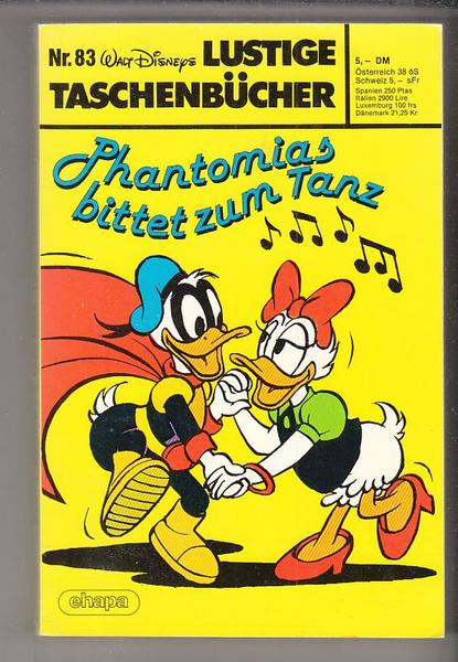Walt Disneys Lustige Taschenbücher 83: Phantomias bittet zum Tanz (1. Auflage) (LTB)