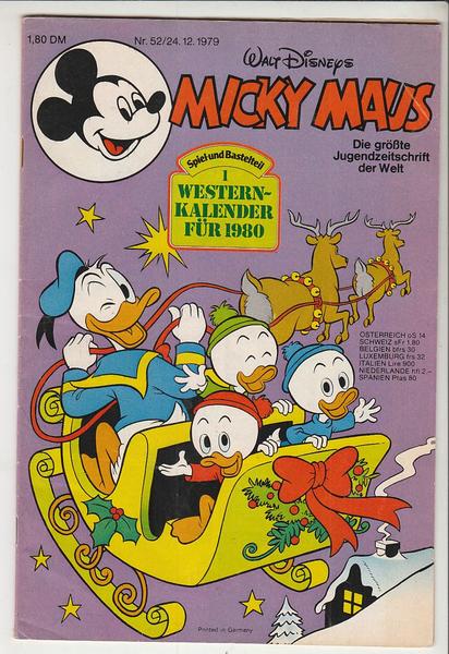 Micky Maus 1979: Nr. 52: