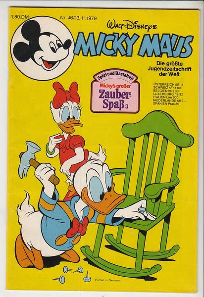 Micky Maus 1979: Nr. 46: