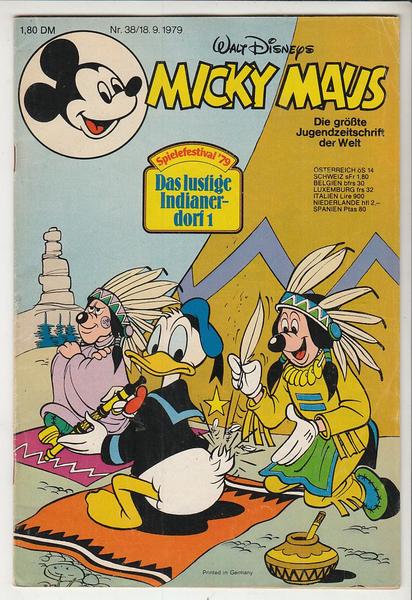 Micky Maus 1979: Nr. 38: