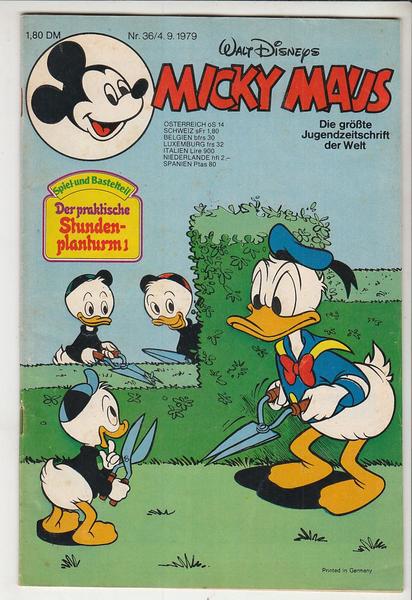 Micky Maus 1979: Nr. 36: