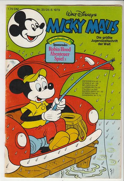 Micky Maus 1979: Nr. 35: