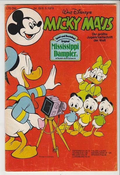 Micky Maus 1979: Nr. 19: