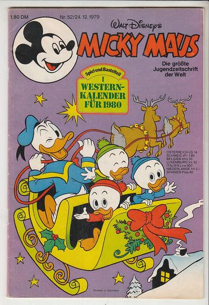 Micky Maus 1979: Nr. 52: