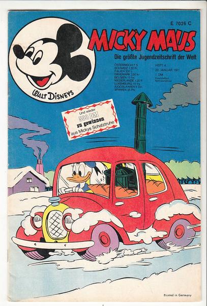 Micky Maus 1971: Nr. 4: