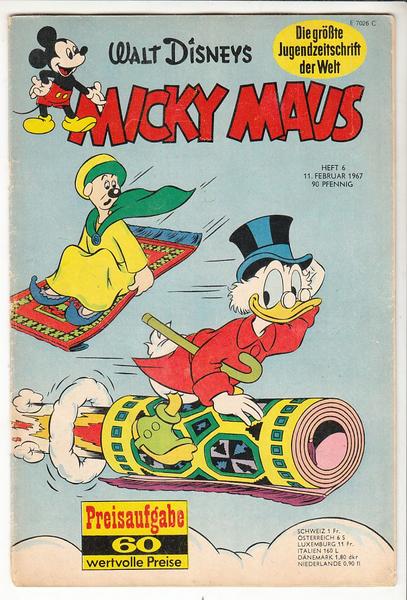 Micky Maus 1967: Nr. 6: