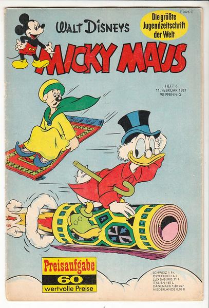 Micky Maus 1967: Nr. 6: