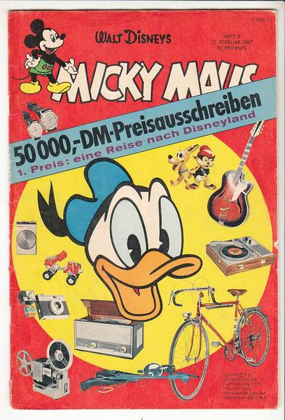 Micky Maus 1967: Nr. 8: