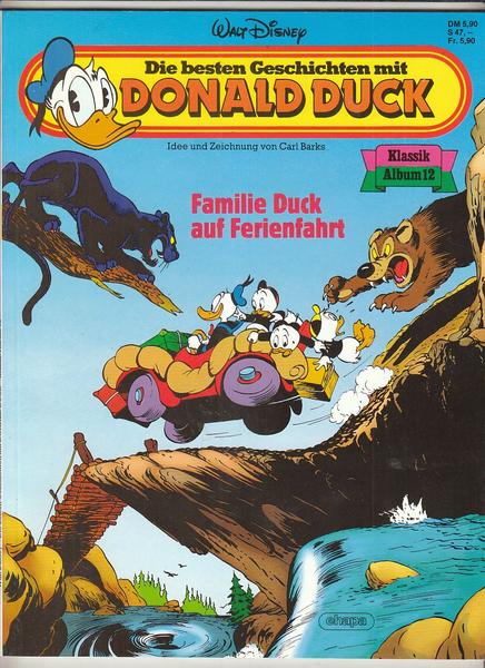Die besten Geschichten mit Donald Duck 12: Familie Duck auf Ferienfahrt