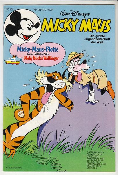 Micky Maus 1976: Nr. 28: